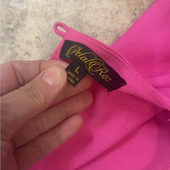 Pink Ruffled Romper - Picture 2 of 2